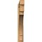 Ekena Millwork Merced Block Rough Sawn Outlooker, Western Red Cedar, 6"W x 40"D x 40"H OUT06X40X40MRC05RWR - alternate 4